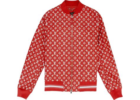 supreme lv jacket red|louis vuitton x supreme outlet.